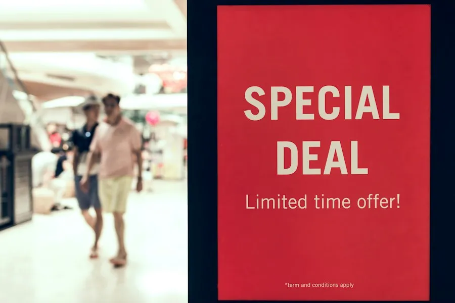 seasonal sale offers